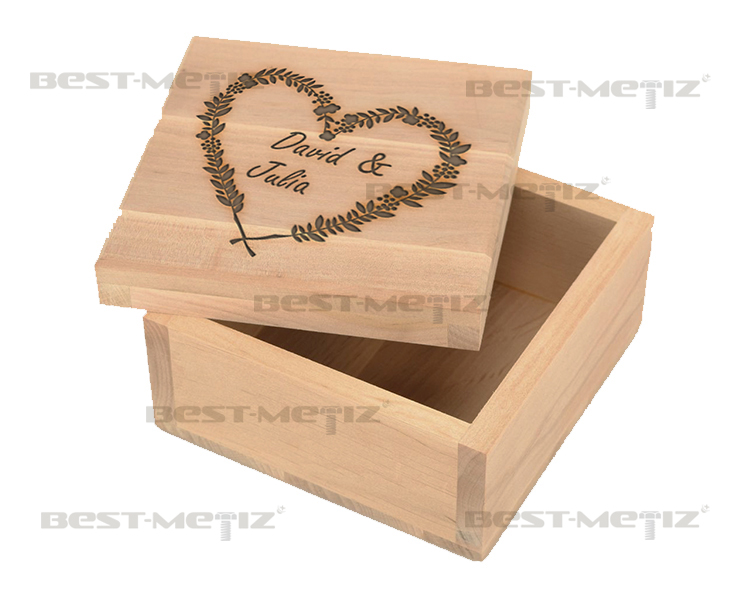 деревянный ящик именной
