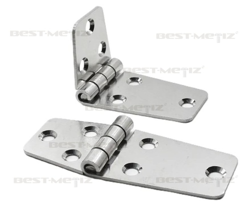 Петля накладная, 38х95 мм, нержавеющая сталь  от магазина "Крепёж и метизы" фото 4