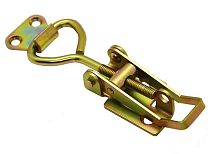 Замок регулируемый L=100-115, желтый цинк