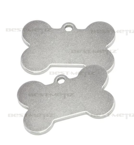 Косточка 38x25мм, с 1 отверстием, нержавеющая сталь  от магазина "Крепёж и метизы" фото 3