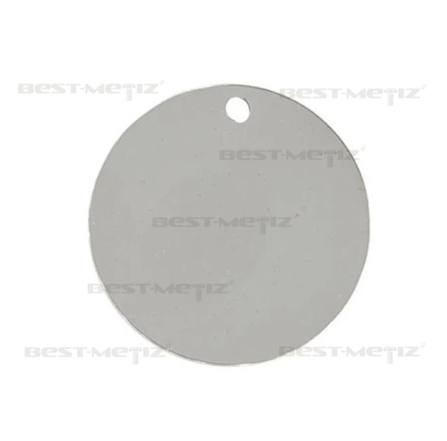 Круг D 32,5 мм с 1 отверстием, нержавеющая сталь  от магазина "Крепёж и метизы" фото 3