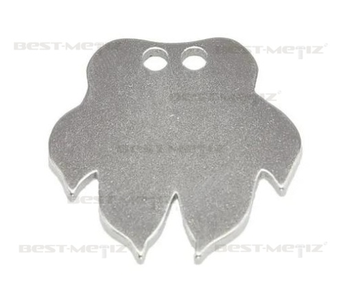 Лапка 35х35мм, с 2 отверстиями, нержавеющая сталь  от магазина "Крепёж и метизы"