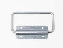 Ручка откидная облегченна 100х65 мм, оцинкованная сталь  от магазина "Крепёж и метизы"