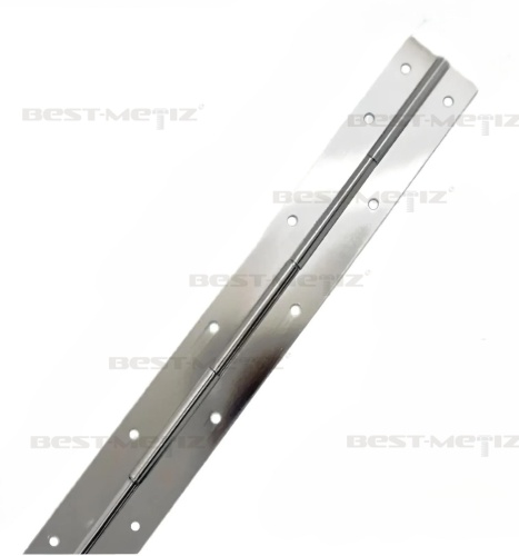 Рояльная петля 750х40 мм детальное фото