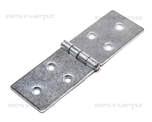 Петля накладная, оцинкованная сталь 130х40х2 мм  от магазина "Крепёж и метизы"