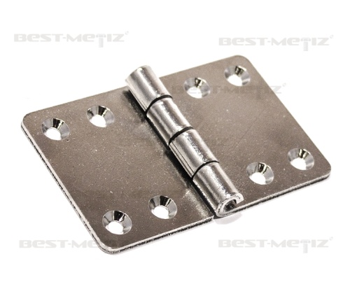 Петля накладная, нержавеющая сталь 100х64х2,5 мм  от магазина "Крепёж и метизы"