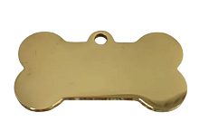 Косточка 40x22 мм, c 1 отверстием , нержавеющая сталь  от магазина "Крепёж и метизы"