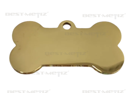 Косточка 40x22 мм, c 1 отверстием , нержавеющая сталь  от магазина "Крепёж и метизы"