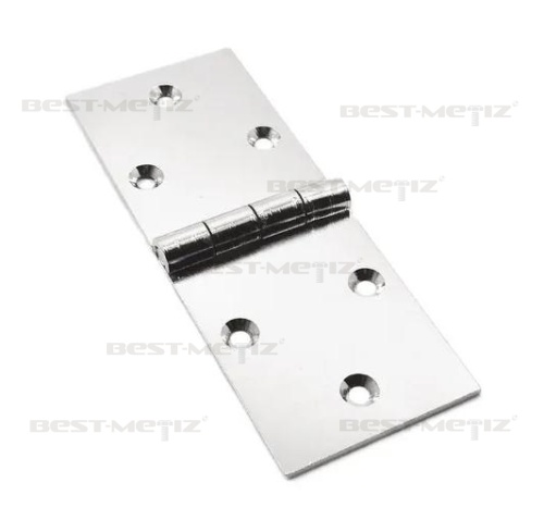 Петля прямоугольная, 130х50 мм, нержавеющая сталь  от магазина "Крепёж и метизы" фото 3