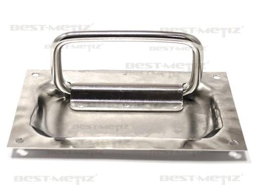Ручка L-150, нержавеющая сталь  от магазина "Best-Metiz" фото 2
