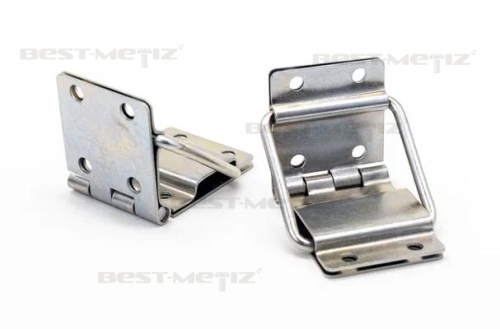 Петля с ограничителем раскрытия 40х90 мм, оцинкованная сталь  от магазина "Крепёж и метизы" фото 4