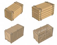 Фотография из раздела Ящики деревянные для грузов массой от 200 кг. ГОСТ 10198-91