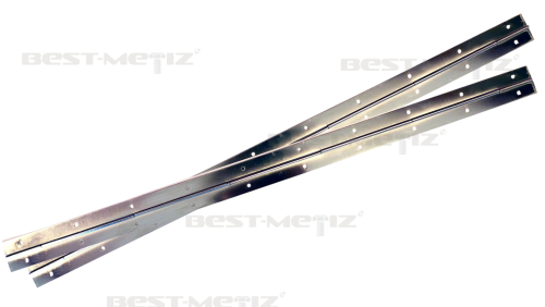 Петля рояльная облегченная, 500 х 31 мм, нержавеющая сталь  от магазина "Крепёж и метизы" фото 4