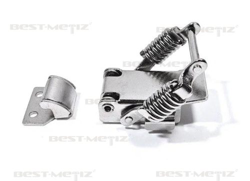 Замок стяжной L=73, никелированная сталь  от магазина "Best-Metiz" фото 3