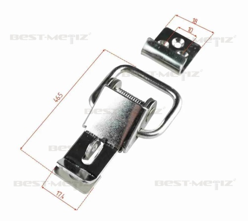 Замок 1 ГОСТ 14225-83, нержавеющая сталь фото 4