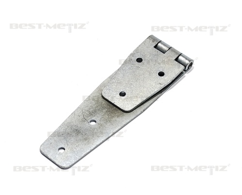 Петля накладная трапецивидная, оцинкованная сталь 180х38х2 мм  от магазина "Крепёж и метизы" фото 3