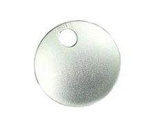 Круг D25 мм c 1 большим отверстием, нержавеющая сталь  от магазина "Крепёж и метизы"