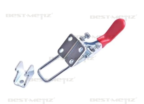 Замок бугельный 68х22.6 мм, оцинкованная сталь фото 3