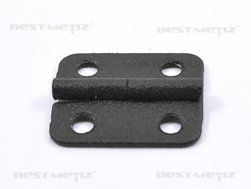 Петля карточная, 22х24 мм,  черная  от магазина "Крепёж и метизы" фото 3