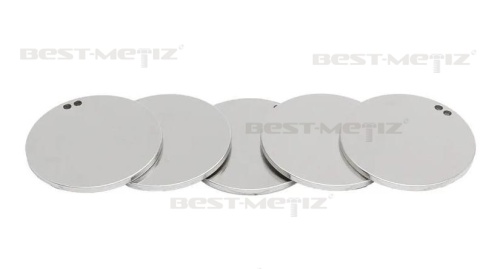 Круг D25 мм c 2 отверстиями, нержавеющая сталь  от магазина "Крепёж и метизы" фото 3