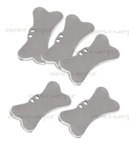 Косточка 40x20мм, c 2 отверстиями, нержавеющая сталь  от магазина "Крепёж и метизы" фото 3