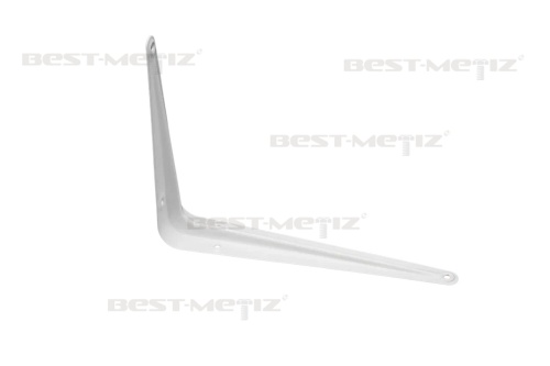 Кронштейн для полки белый 150х200мм  от магазина "Best-Metiz" фото 3