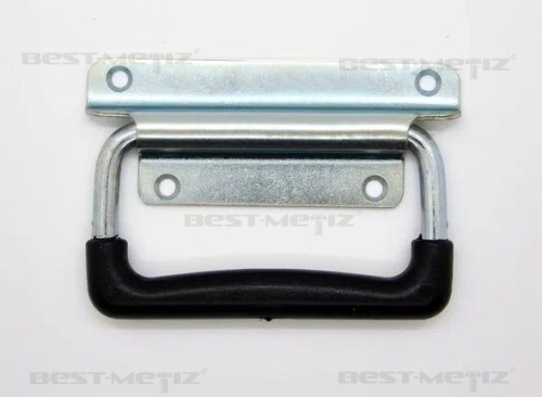 Ручка откидная с пластиковой рукояткой 4 ГОСТ 14225-83 L-115, оцинкованная сталь