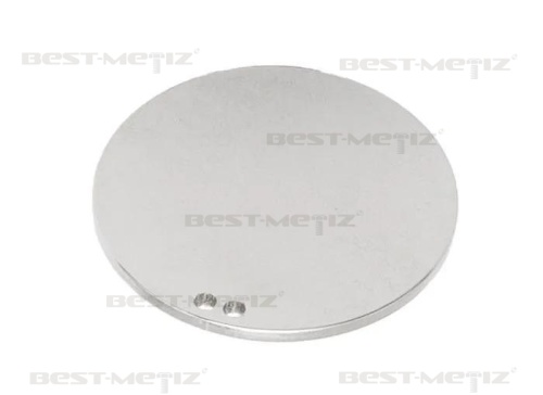 Круг D25 мм c 2 отверстиями, нержавеющая сталь  от магазина "Крепёж и метизы"