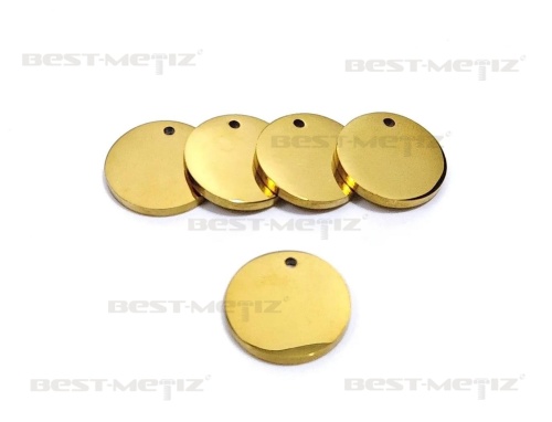 Круг D15 мм, с 1 отверстием, нержавеющая сталь  от магазина "Крепёж и метизы" фото 3