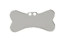 Косточка 40x20мм, c 2 отверстиями, нержавеющая сталь  от магазина "Крепёж и метизы"