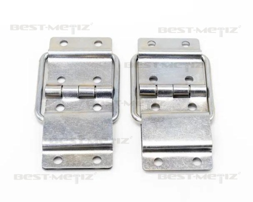 Петля с ограничителем раскрытия 40х90 мм, оцинкованная сталь  от магазина "Крепёж и метизы" фото 3