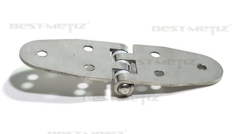Петля накладная бесшумная 120х40 мм, нержавеющая сталь  от магазина "Крепёж и метизы" фото 5
