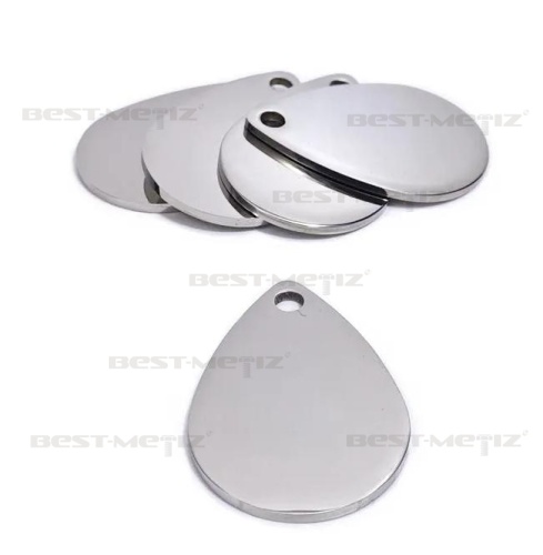 Капля 25x35 мм, с 1 отверстием, нержавеющая сталь  от магазина "Крепёж и метизы" фото 4