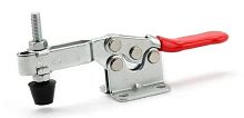 Прижим рычажный с вертикальной ручкой,нагрузка  90 кг, оцинкованная сталь
