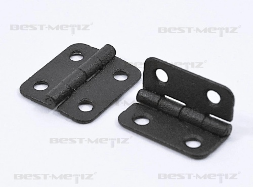 Петля карточная, 22х24 мм,  черная  от магазина "Крепёж и метизы" фото 5