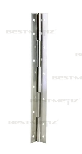 Петля рояльная 250 х 35, нержавеющая сталь  от магазина "Крепёж и метизы" фото 4