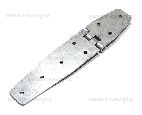 Петля накладная трапецивидная, оцинкованная сталь 180х38х2 мм  от магазина "Крепёж и метизы" фото 2