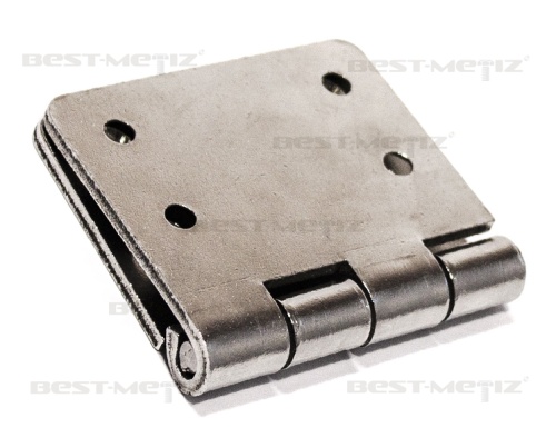 Петля накладная, нержавеющая сталь 100х64х2,5 мм  от магазина "Крепёж и метизы" фото 2