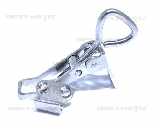 Замок-стяжка регулируемый, нержавеющая сталь, полированный  от магазина "Крепёж и метизы" фото 3