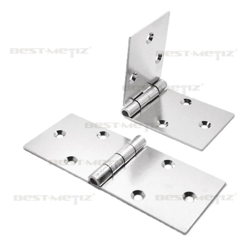 Петля прямоугольная, 130х50 мм, нержавеющая сталь  от магазина "Крепёж и метизы" фото 4