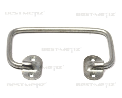 Ручка откидная облегченная на скобах L-90, оцинкованная сталь