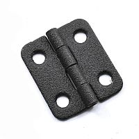 Петля карточная, 22х24 мм,  черная  от магазина "Крепёж и метизы"