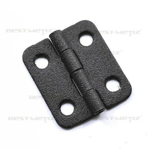 Петля карточная, 22х24 мм,  черная  от магазина "Крепёж и метизы"