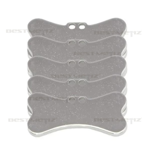 Косточка 40x20мм, c 2 отверстиями, нержавеющая сталь  от магазина "Крепёж и метизы" фото 4