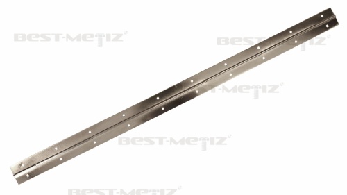 Петля рояльная облегченная, 500 х 31 мм, нержавеющая сталь  от магазина "Крепёж и метизы" фото 3