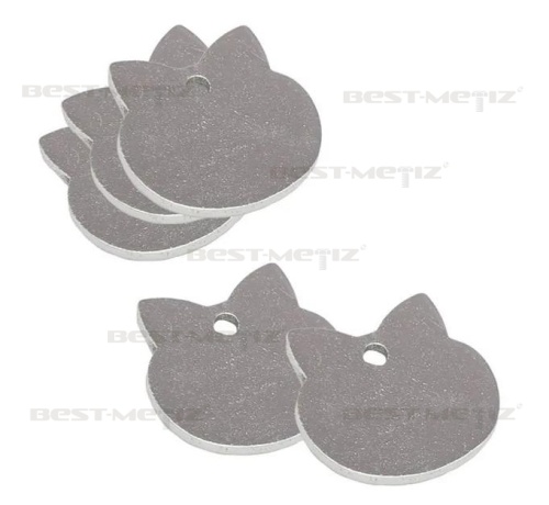 Котик 22x23 мм,с 1 отверстием, нержавеющая сталь  от магазина "Крепёж и метизы" фото 3