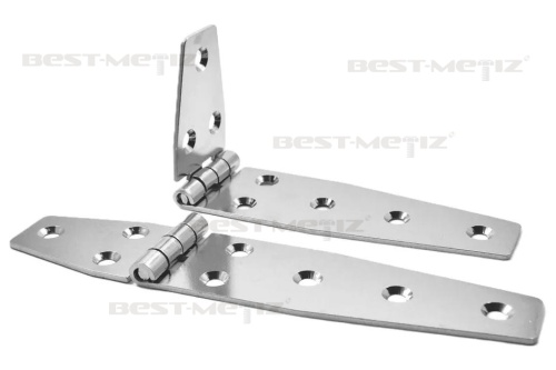 Петля большая трапециевидная 180х38 мм, нержавеющая  сталь  от магазина "Крепёж и метизы" фото 5