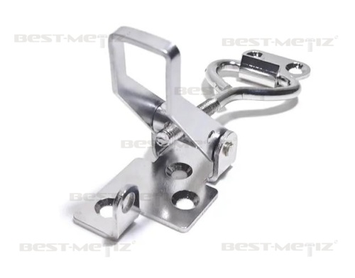 Замок регулируемый L=100-115, нержавеющая сталь  от магазина "Крепёж и метизы" фото 4