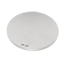 Круг D32,5 мм, с 2 отверстиями, нержавеющая сталь  от магазина "Крепёж и метизы"