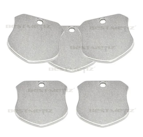 Щит 30х30 мм, с 1 отверстием, нержавеющая сталь  от магазина "Крепёж и метизы" фото 3